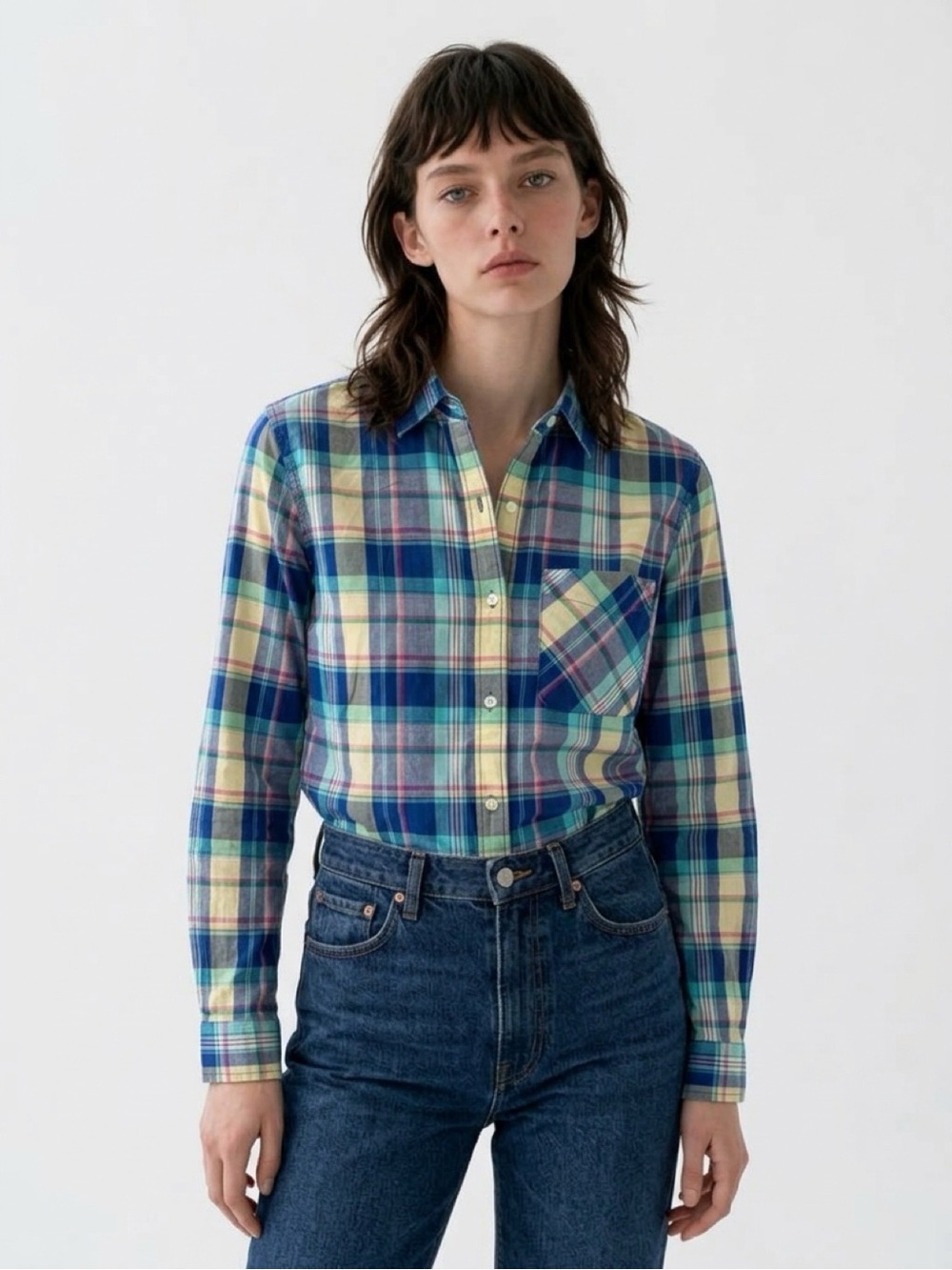 Ralph Lauren Demin & Supply Plaid Button Down